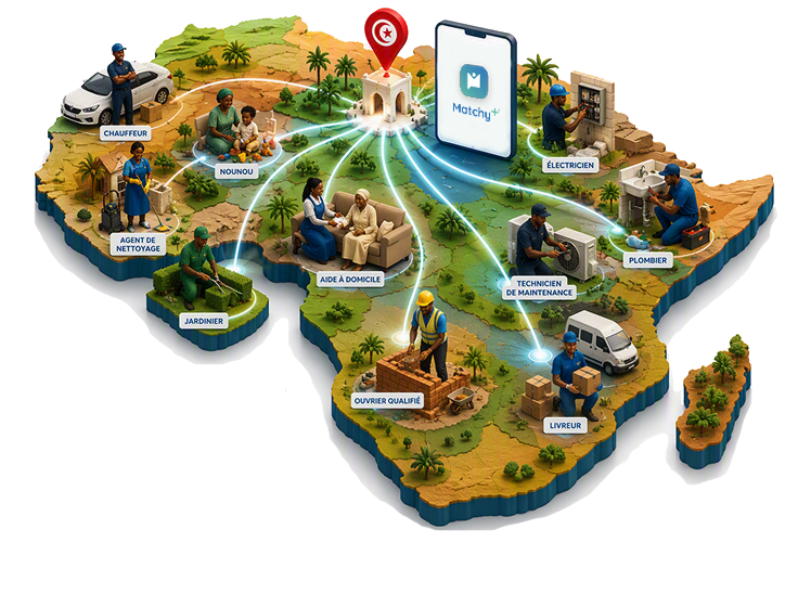 Matchy Explore Carte Panafricaine des Talents