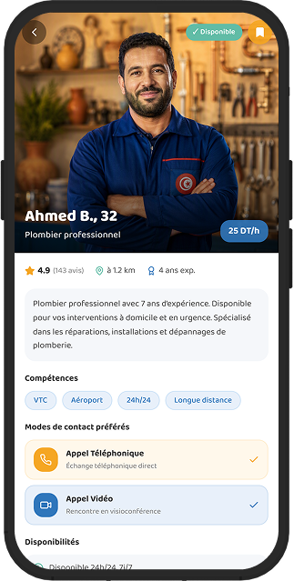 Matchy+ Profil Professionnel et Services